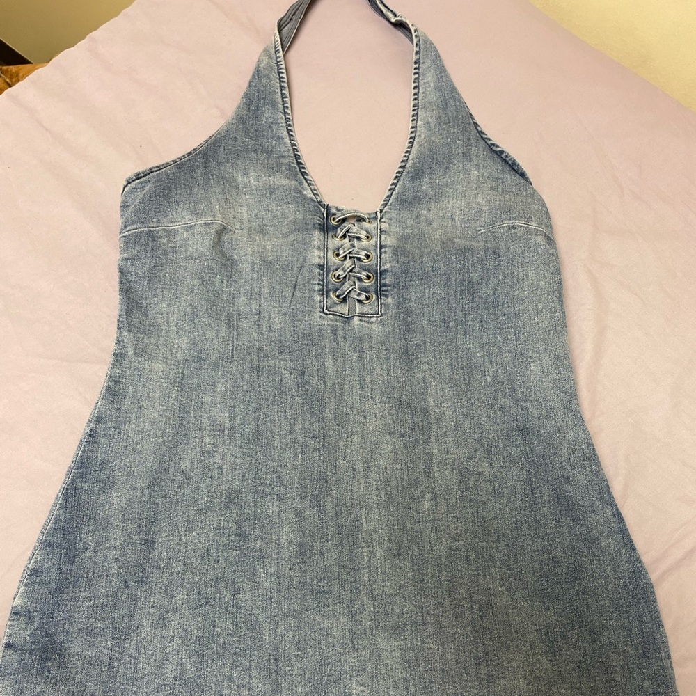 H&M's DIVIDED denim dress